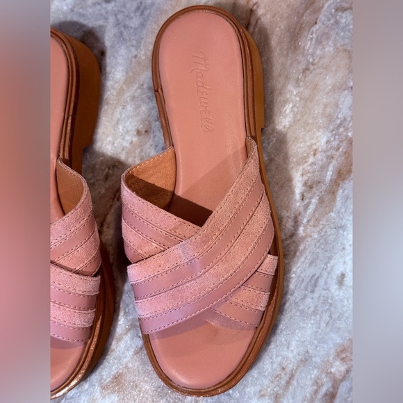 Women’s MADEWELL The Alina platform sandal- warm thistle. Size 6 - Picture 5 of 8